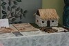 The "islands" are built and displayed for the public. There's one design where a student created a house made of pebbles and twigs made into a roof. Photo courtesy of Kaitlyn McElrath.