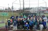 The 2023 Woodinville Falcons baseball Little League Camp included over two dozen little leaguers and WHS players and coaching staff. Photo by Lisa Vandall.