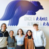 Students who pushing for an anti-overdose drug for schools are, from left, Theodore Meek, Joanna Lymberis, Olivia Milstein, Sofia Lymberis and Reilly Jones. Lake Washington High School is a public school in Kirkland and is home to the kangaroos.