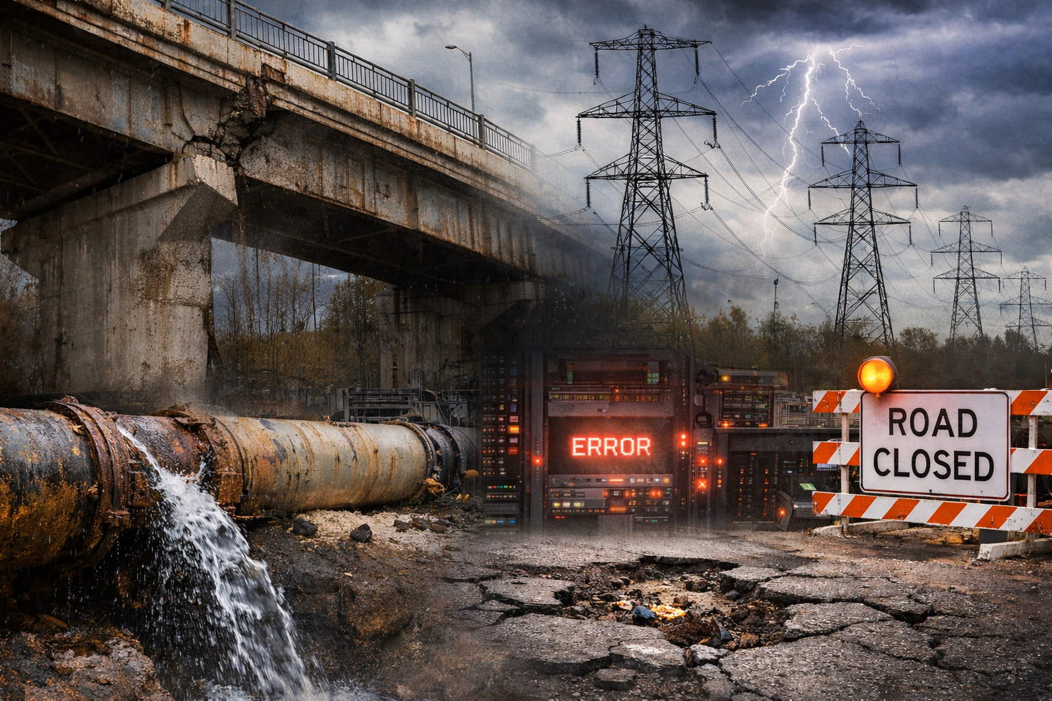 infrastructure fails